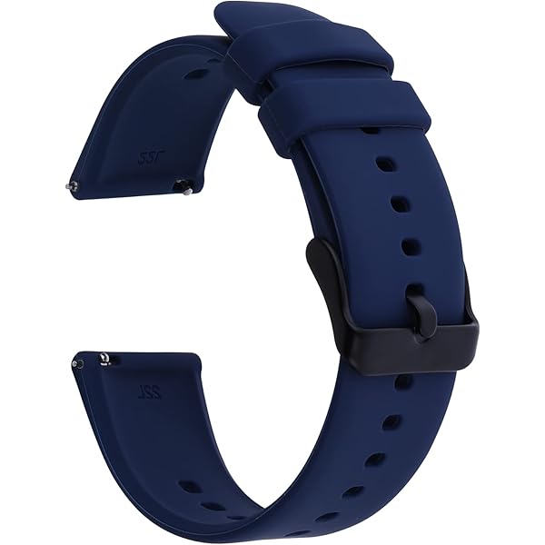Amzpas 3 stuks reservehorlogebandjes, 20 mm, 22 mm, siliconen