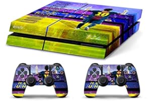 GAMESMONKEY Skin compatibile para PS4 HD Lionel Messi FC BARCELLONA b - Limited Edition Decal Cover Adhesivo