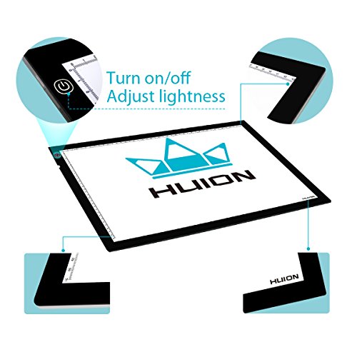 Huion 23,5 Zoll Licht Tracer Fotografie ArtCraft Light Box A3 mit Pucks und Pauspapier - 3