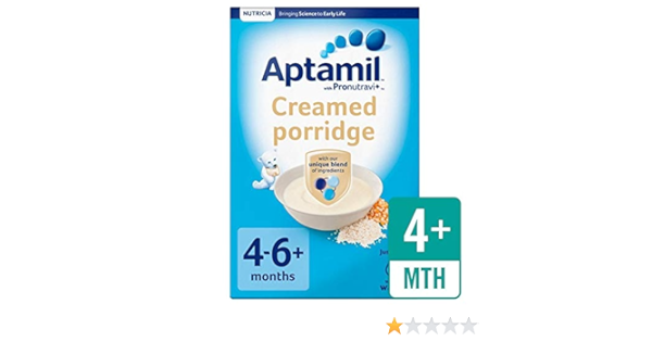 aptamil creamed porridge