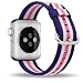 Produktbild Apple Watch Armband 38mm, ZRO Premium Nylon Gewebte Smart Watch Ersatz Uhrenarmband mit verstellbarer Schnalle Für neue Apple iWatch Serie 2/ Serie 1