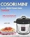 Produktbild COSORI MINI 2.1 Qt 7-in-1 Electric Pressure Cooker Cookbook: Healthy, Easy And Delicious Aobosi Pressure Cooker Recipes for Two!