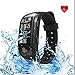 Produktbild Fitness Tracker armband gps Smart Armband IP68 Wasserdicht Sport armband Pulsmesser Anruf Erinnerung kompatibel IOS und Android smartphone