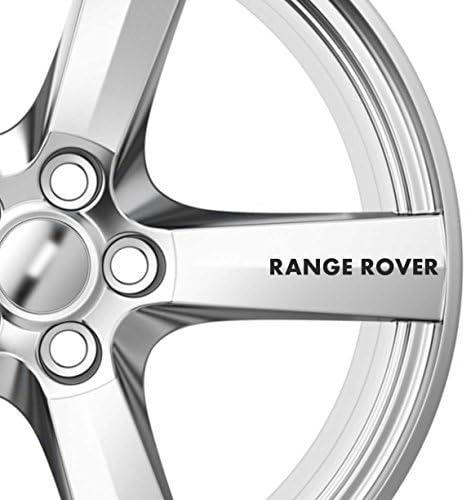 8 x Range Rover Alloy Wheels Decals Stickers Adhesives Car
