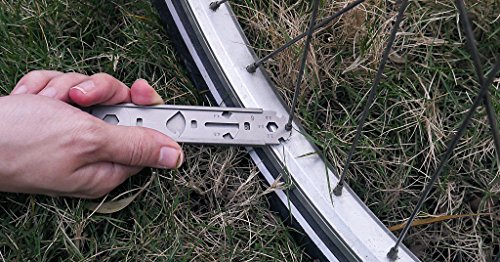 Mininch WRENCHit Full Set steckbarer Ringschlüssel / Schraubenschlüssel Satz 15 teilig, Größen 3,2 bis 13mm, auch für Fahrradspeichen, Flügelmutter, Shimano® Speichen - 9