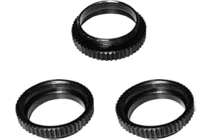 EXFEA Festnight C zum CS Mount Adapter, Aluminium Konverter Ring Adapter für Linsenhalterung mit Gewinde C/CS für Überwachungskamera 3PCS
