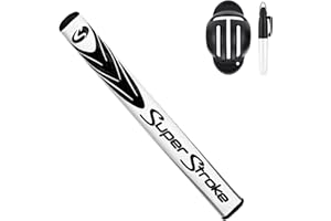 VKWE Golf Putter Grip Golf Grip With 1PCS Golf Ball Marker, Putter Grip Lightweight Anti-Slip, Enhances Feel and Comfort,Golf Ball Line Drawing Marking Alignment Kits Golf Accessories for Men