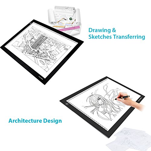 Huion L4S Ultra Dünn Einstellbare Helligkeit LED Handwerk Tracing Animations Tattoo Quilting Leuchttisch mit USB-Kabel - 6