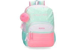 MOVOM La vita e bella mochilas, mochilas escolares, mochilas infantiles, Incluye pompon decorativo, varios compartimentos de Joumma Bags