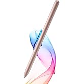 Fuchsia Galaxy Tab S9 FE - S9 Plus ile Uyumlu Avu&ccedil; İ&ccedil;i Algılamayan Dokunmatik Stylus SPen Kalem