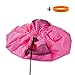 Dopobo® Protable Toy Storage Bag Kids Play Mat Toys Organizer, Ideal for Lego, Duplo & Other Children's Toys for Faster Cleanup, Diameter 1.5M (Pink)