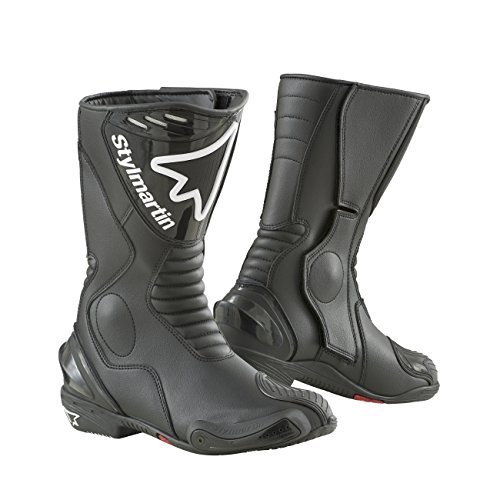 Preisvergleich Produktbild Stylmartin Motorrad Schuhe Diablo Stiefel Schwarz Black-41