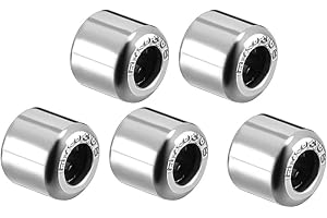 sourcing map 5 Stück HK0306 Gezogene Schalen Nadellager 3mm Bohrung Dmr 6,5mm OD 6mm Breite