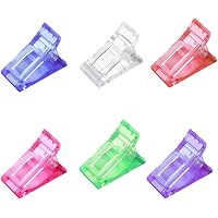 10 Stück Nagelspitzen-Clips – Transparente Halter Für UV-Gel & Polygel Nägel (DIY Maniküre)