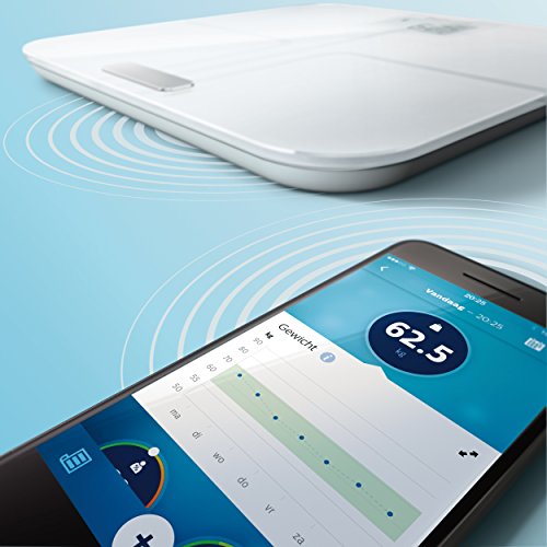 Philips Körperanalyse-Waage mit App-Anbindung DL8781/01, 6 Watt, weiß, (Nur für Deutschland) - 3