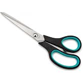 Orret Home Paslanmaz &Ccedil;elik Makas 23.5 cm, Ergonomik Kaymaz Saplı Ev Tipi &Ccedil;ok Ama&ccedil;lı Makas, Kumaş Makası, Mutfak Makası, Kağıt