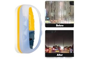 ‎JOHNBOLIN 2026 Neu Automotive Ölfilm Reinigungsbürste, Multifunktionaler Auto Glasreiniger mit 120ML Ölfilm Entferner, Anti-Beschlag Glasreiniger für Autoscheiben, Windschutzscheiben & Spiegel (1)