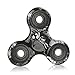 Price comparison product image Betty Star Tri-Spinner Fidget Hand Spinner Camouflage Multi-Colour Double Side Printed, EDC Focus Toy For Kids & Adults (Black Knight)
