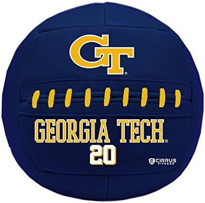 Simply Belle Fitness Medicine Ball, Georgia Institute of Technology, 6 lb