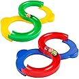Pleasure Treasure Creative Track Toy / Game, Shape Infinite Loop Interaction Track with 2 Bouncing Ball (Multicolour)