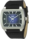 Just Watches Herren-Armbanduhr XL Analog Leder 48-S5228A-BL