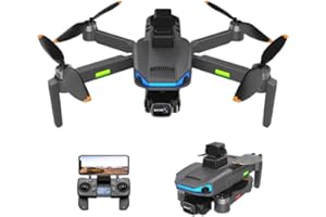 LUXWALLET Falcon X Dodge - 30KM/h Drone - WiFi GPS 1080P Full HD Drone – Laser Obstacle Avoidance - EIS Stabilisator - 2000 Meter Afstand + 2x Accu