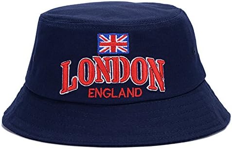 KIITE Unisex Outdoor Cotton UK Flag Side Snap Hat Cap