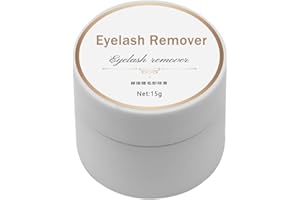 MRCUVARYAS Eyelash Extension Remover Cream, Eyelash Remover for Extensions, Professional Eyelash Glue Remover, Low Irritation Cream for Sensitive Skin, Fast Dissolution Removing