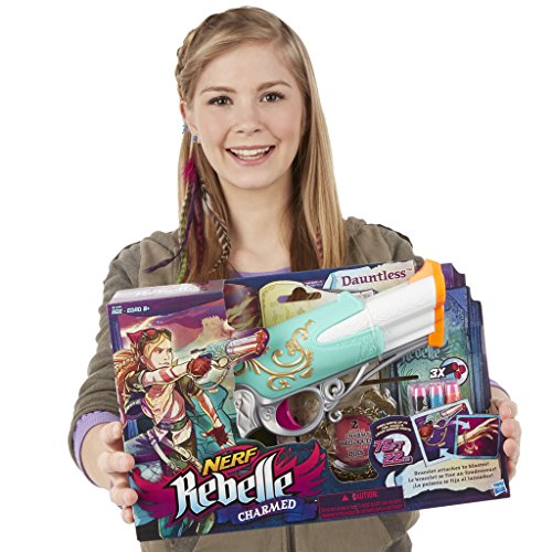 Hasbro Nerf B1699EU4 - Rebelle Charmed Dauntless, Spielzeugblaster -