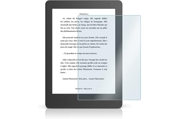 KARYLAX - Flexibelt skärmskydd i glas, 9H hårdhet, anti-repor, skyddande film kompatibel med Amazon Kindle gen 11 2024 6 tum läsare