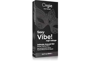 Orgie Sexy Vibe! High Voltage Intim gel, Transparent, 15 ml