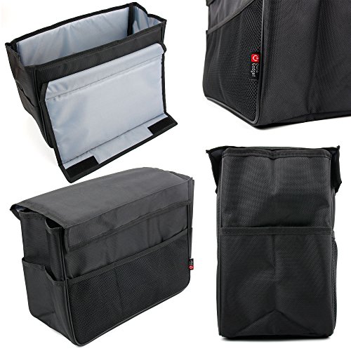 DURAGADGET Organizador / PortaObjetos Acolchado Para Asiento De Coche O Maletero - Ideal Para Viajes - Alta Calidad