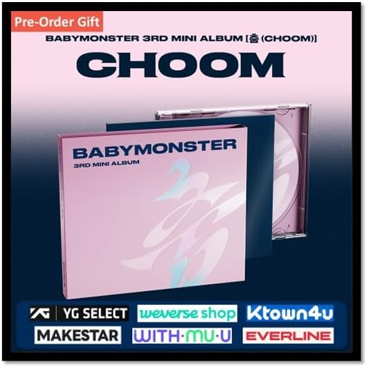 [Exclusive EVER.LINE POB] BABY.MONSTER 춤 (CHOOM) [Jewel Ver.] 3rd Mini Album (CHIQUITA Ver.)