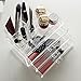 Imurz Clear Acrylic Makeup Box Transparent Organiser Cosmetic Display 3 Storage Case Make Up Nail Polish Varnish Display Stand