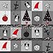 Produktbild Alu-Dibond-Bild 60 x 40 cm: "Weihnachtstraum Anthrazit", Bild auf Alu-Dibond (gekachelt)
