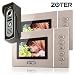 Produktbild Soter) Sicherheit® Wired 10,9 cm Zoll Farbe Video Türsprechanlage Gegensprechanlage mit 2 Monitore Access Control Entry System