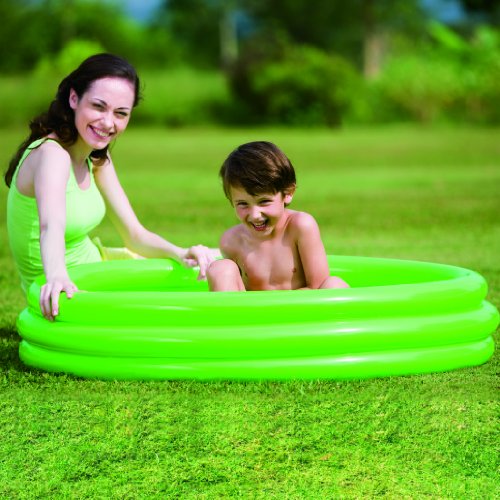 Bestway 51025B – Planschbecken Splash and Play 3-Ring- Pool, circa 122 x 25 cm (farblich sortiert ) - 5