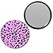 Pink Leopard Print - 55mm Round Compact Mirror
