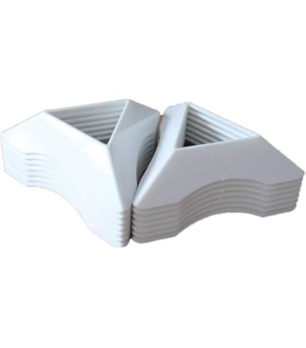 Ibasenice – Lot De 20 Présentoirs Trépied Pour Cubes De Puzzle – Transparents, Taille 7.5x7.5x2 Cm