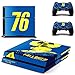 Produktbild THTB Playstation 4 + 2 Controller Aufkleber Schutzfolie Set - Fallout 76 (7) /PS4