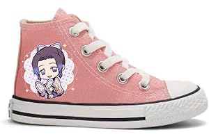 JIABEIJIA Demon Slayer Kamado Tanjirou Kamado Nezuko Agatsuma Zenitsu imprimé cosplay chaussures haut de gamme baskets pour enfants