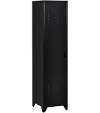 IDMarket Armoire Murale ESTER 2 Portes Métal Noir - Design Industriel Pour Salle De Bain Et Entrée