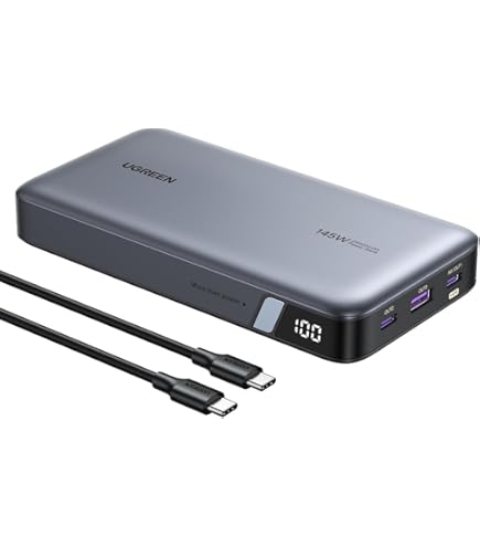 Anker Prime 27,650mAh Power Bank (250W), 3-Port Portable Charger