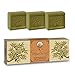 Olive Oil Soap Bar - Greek Natural Product - By Venus Secrets Natural Cosmetics - Luxury Bath Gift Set - Pack of 3 Bars - 300gr - Different Scents to Choose - Buy 2 & Get Free Delivery (Olive & Argan Oil)