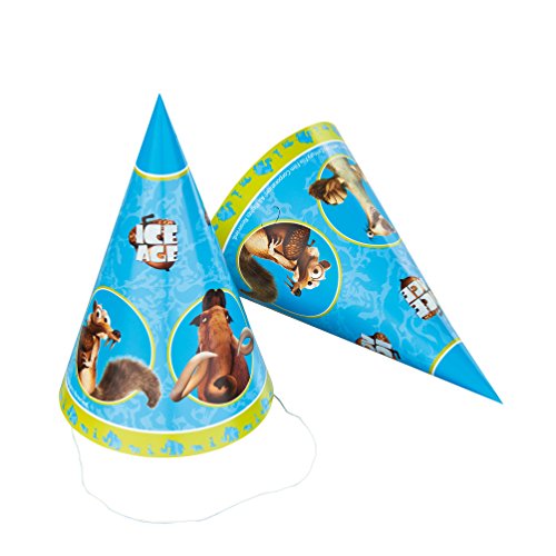 Preisvergleich Produktbild Susy Card 40000367 - Partyhüte, Ice Age, 6 Stück