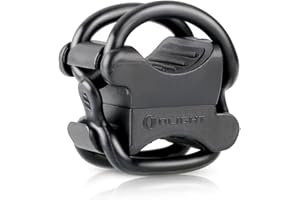 OLIGHT FB-1 Universal Bike Mount for Flashlight, Bicycle Bracket for 10mm to 35mm Torches, Ideal for Cycling, an Adjustable and Flexible Elastic Rubber