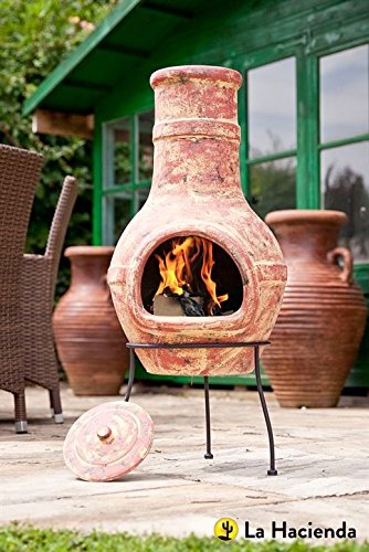 La Hacienda ',' Design Kupfer, Effekt Ton-Kamin. Große Größe