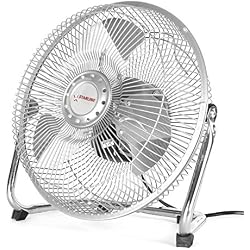 Starline Ventilateur de Sol et Table Pales metalicas 9 38 W, 3 Vitesses de Air