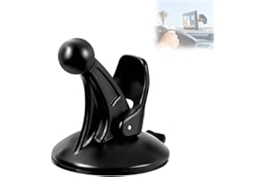 LANMU EU Holder for Garmin Sat Nav,LANMU Windscreen Dashboard Window Car Mount Mounting Bracket Accessories for Garmin GPS SAT NAV Nuvi 42 44 51 52 54 55 56 57 58 60 65 66 67 68 70 71 LM LMT Traffic