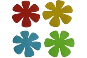 AUSAGG Lot de 4 protections de casseroles et poêles pour éviter les rayures séparées et pour protéger les surfaces Z1v3